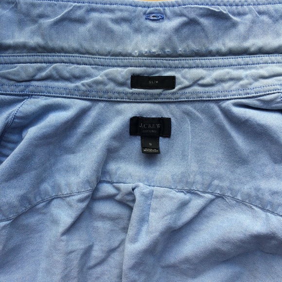 🟠2/$20 4pc Breezy Summer Blues Button Down Shirt Set (S) - Picture 4 of 16